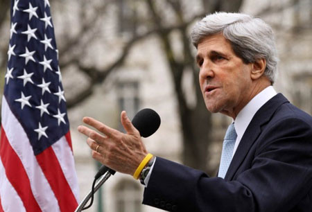 Thượng Nghị sĩ John Kerry, Chủ tịch Ủy ban đối ngoại Thượng viện, ứng viên sáng giá chức Bộ trưởng Quốc Phòng