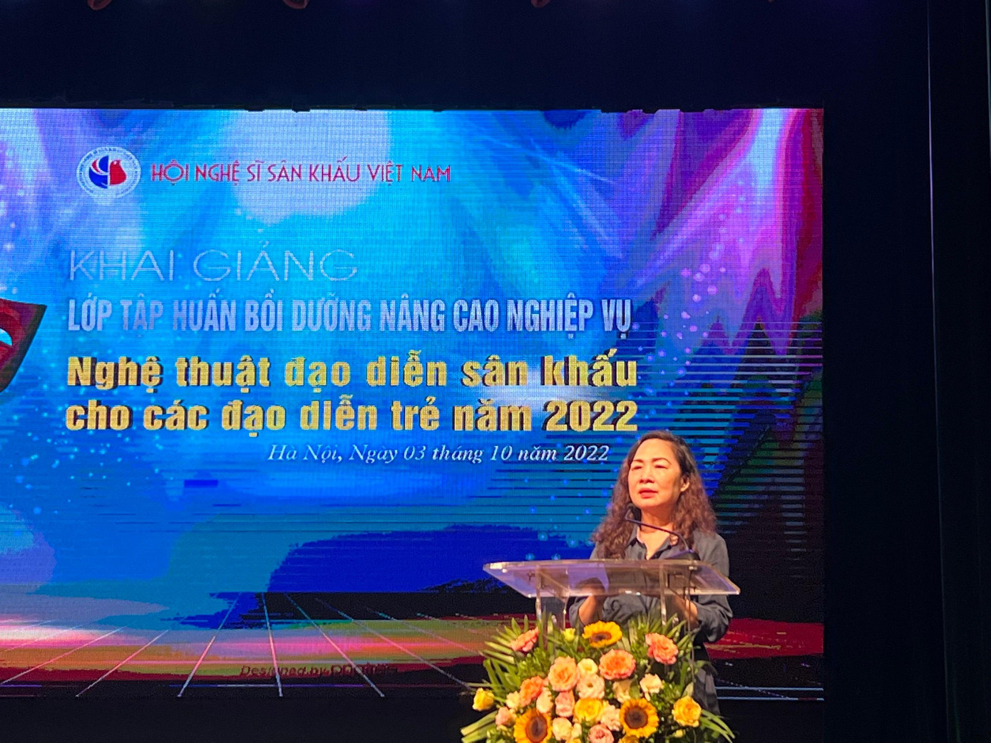 Hội Nghệ sĩ Sân khấu Việt Nam mở lớp bồi dưỡng cho đạo diễn trẻ. Ảnh: NGUYÊN KHÁNH. Hội Nghệ sĩ Sân khấu Việt Nam mở lớp bồi dưỡng cho đạo diễn trẻ. Ảnh: NGUYÊN KHÁNH.