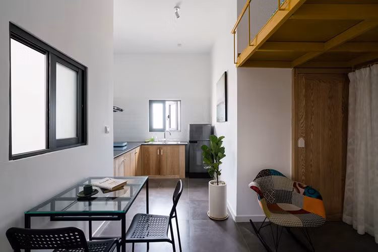 Công trình nhà chồng nhà nổi bần bật giữa Sài Gòn ảnh 6