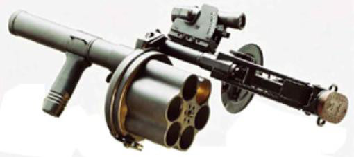 Súng Mk-1 khi mở ổ quay nạp đạn. Súng Mk-1 khi mở ổ quay nạp đạn