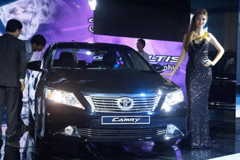 Toyota Camry 2012 - chiếc xe mới nhất của Toyota tại Việt Nam