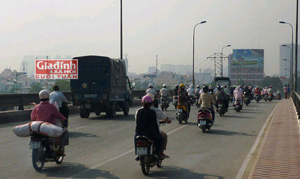 Cầu Bình Triệu 2 là nơi xảy ra nhiều vụ tử tự. Ảnh T.G. Cầu Bình Triệu 2 là nơi xảy ra nhiều vụ tử tự. Ảnh T.G