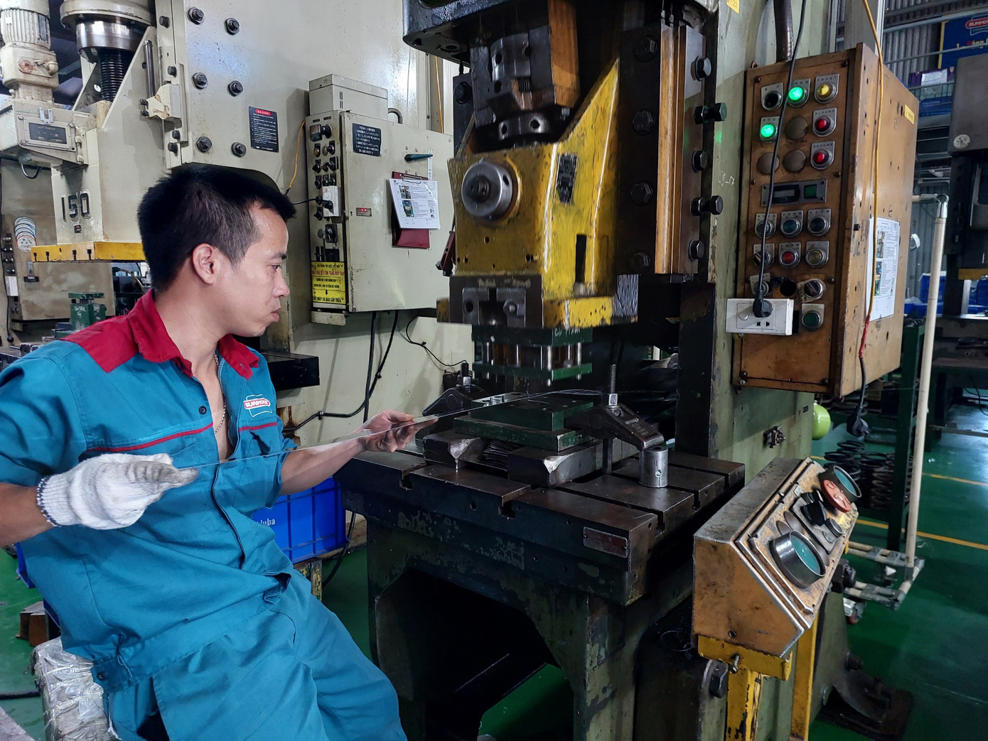 Cơ khí là một trong những ngành được ưu tiên phát triển trong Luật Công nghiệp trọng điểm. (Ảnh Quỳnh Nga)