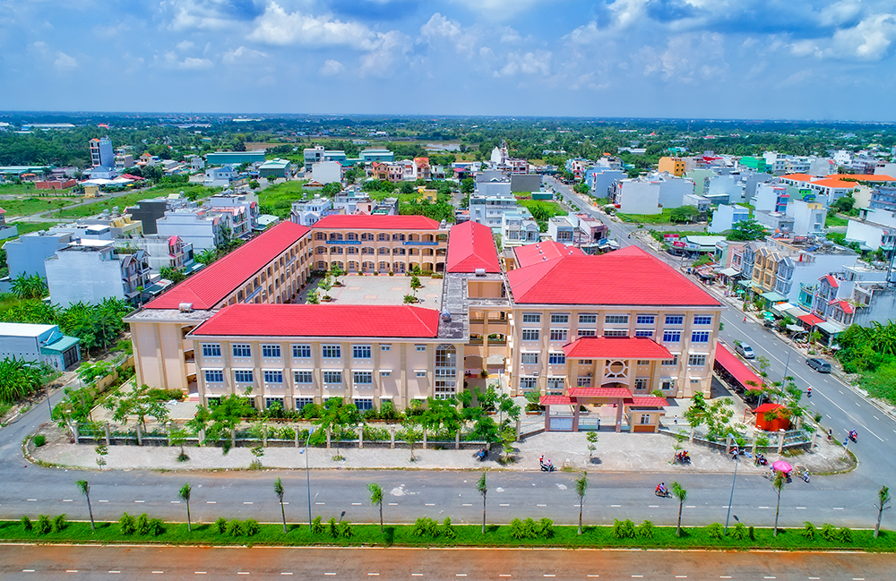 Khu định cư An Phú Tây. Ảnh: SADECO