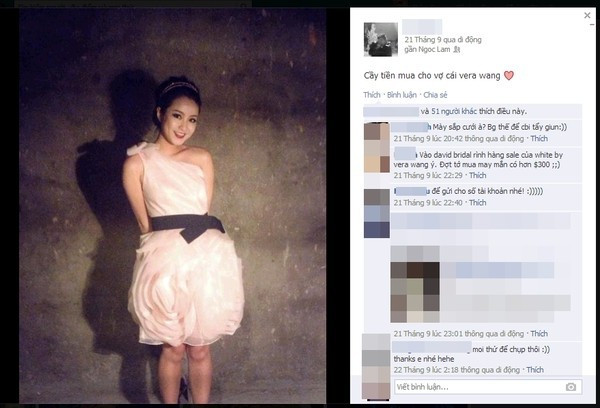 Trang cá nhân của chàng trai có rất nhiều những chú thích 