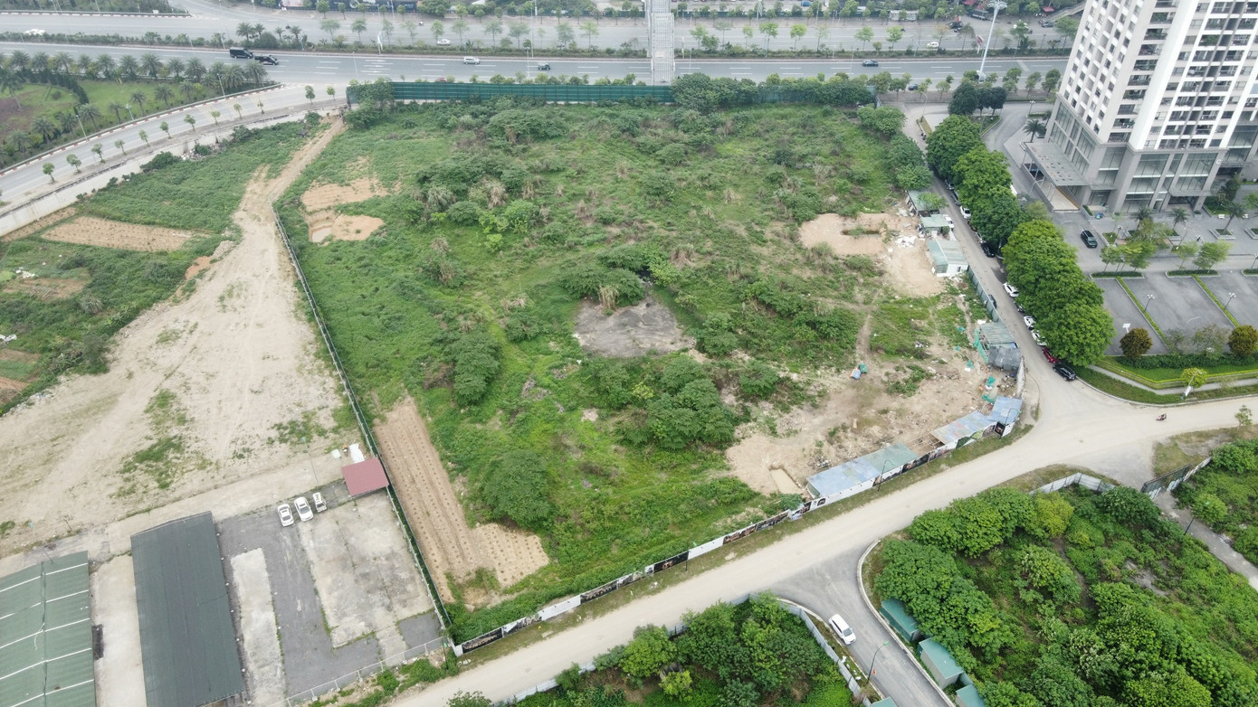 Thế nhưng đến nay, khu đất dự án vẫn quây tôn bỏ hoang, bên trong cỏ dại mọc um tùm.