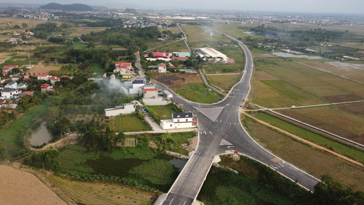 Dự án đường nối Quốc lộ 1A với Quốc lộ 45 thông xe kỹ thuật