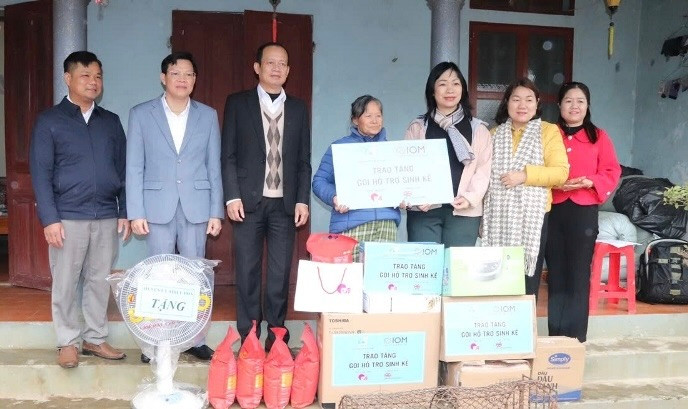 Hoạt động của đoàn công tác tại huyện Thiệu Hoá