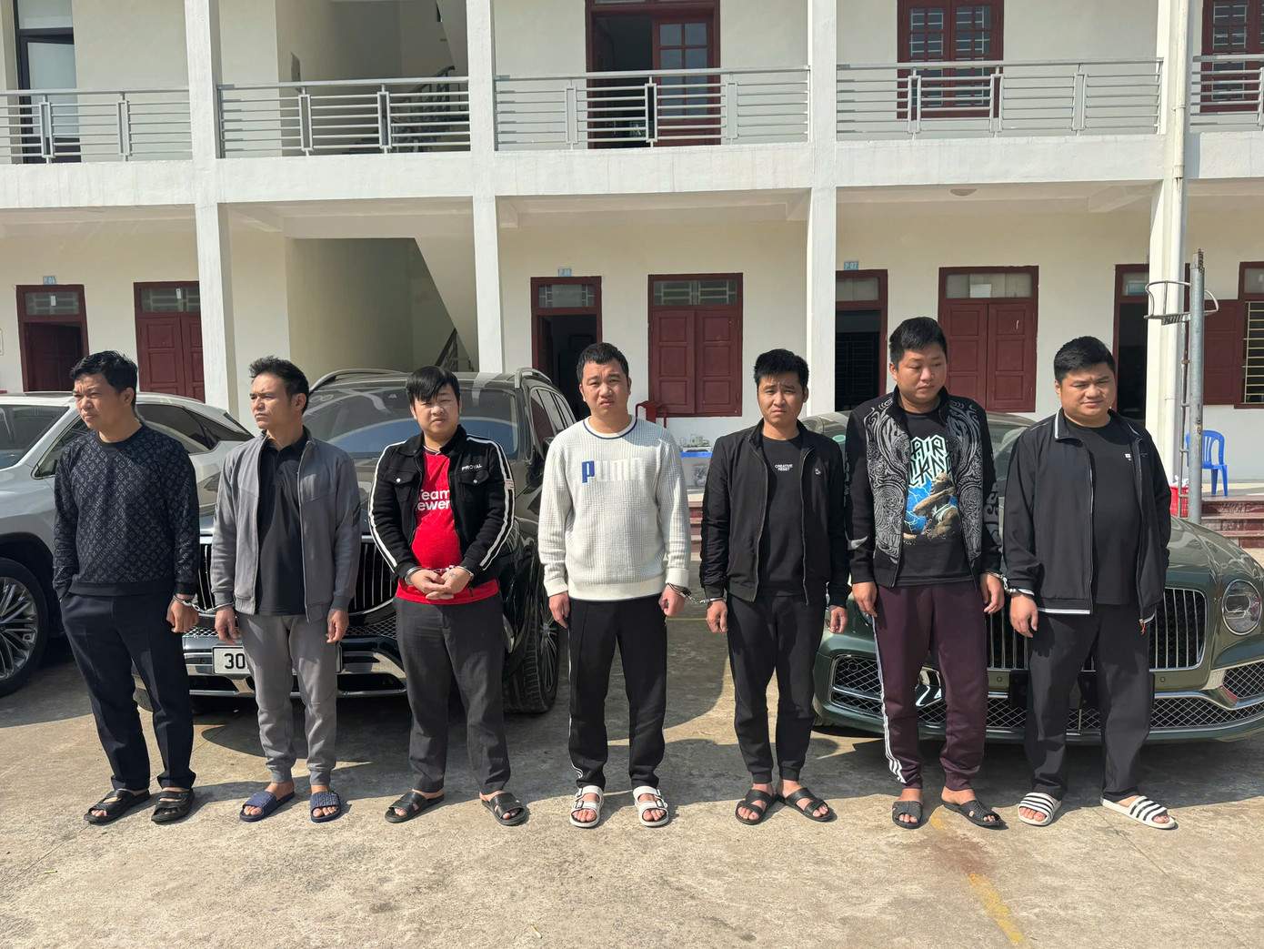 Các đối tượng trong vụ án