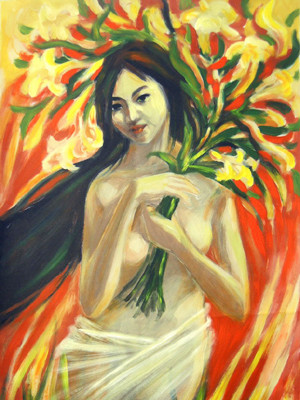 Tranh của Hà Bình Nhưỡng