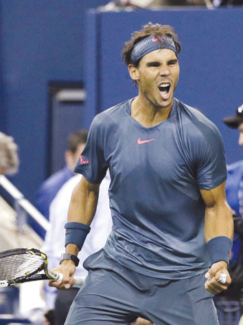 Nadal đang thể hiện phong độ rất cao. ảnh: AP