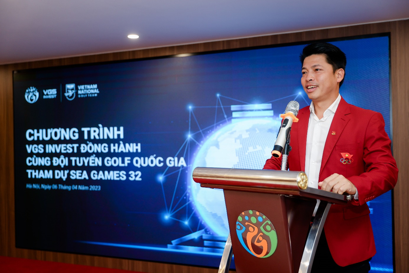 Ông Nguyễn Thái Dương – HLV trưởng Đội tuyển Golf Quốc gia.