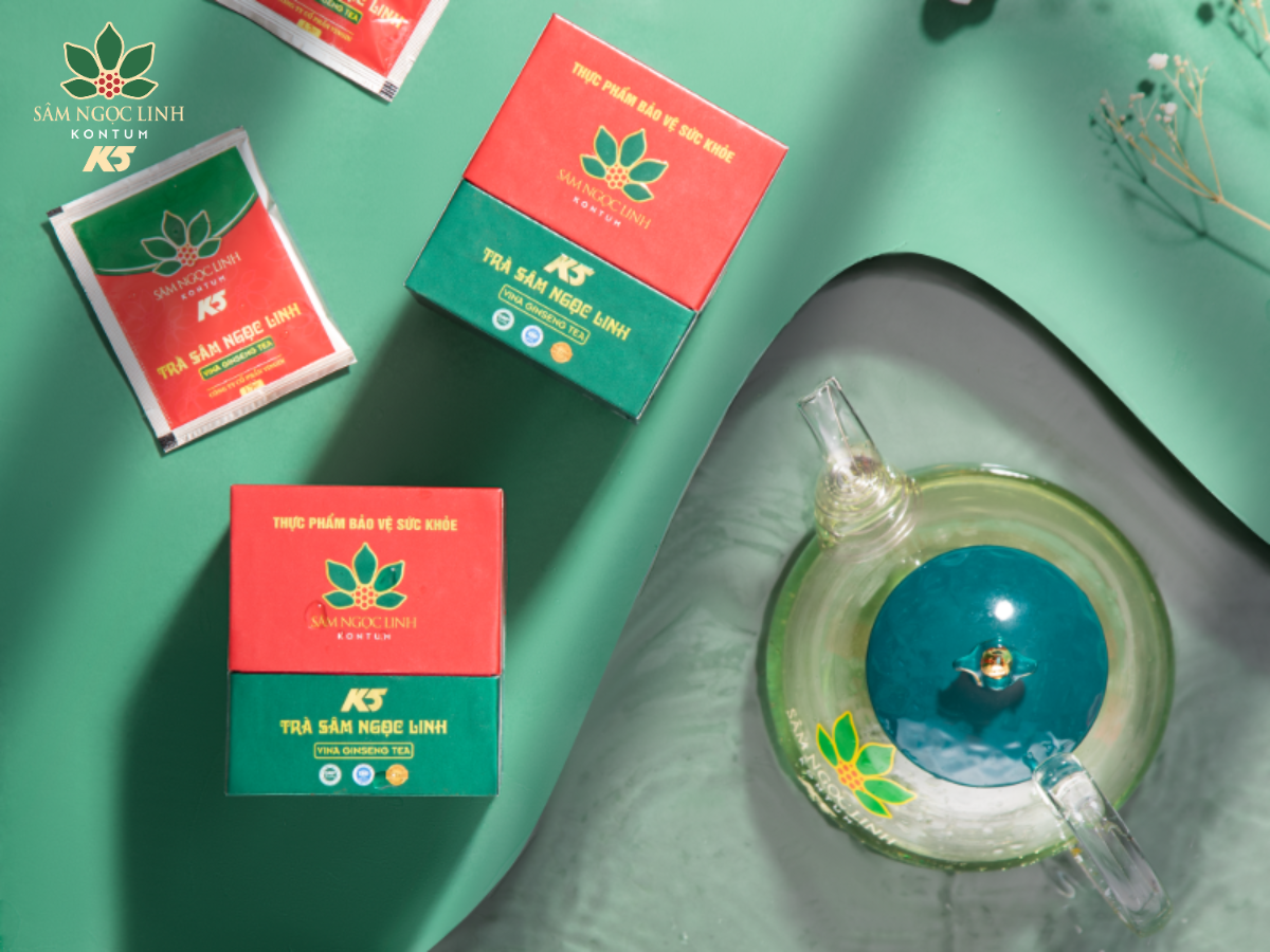 K5 Trà Sâm Ngọc Linh giúp tăng cường sức khỏe hiệu quả.