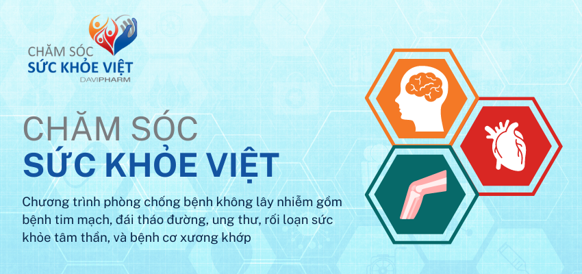 Chăm Sóc Sức Khỏe Việt do Cục Y tế Dự phòng - Bộ Y tế và Davipharm phối hợp tổ chức (Nguồn: Chăm sóc sức khỏe Việt)