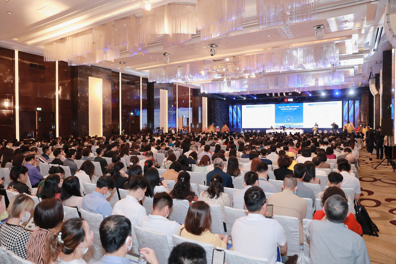 Toàn cảnh Đại hội đồng cổ đông MB ngày 25/4