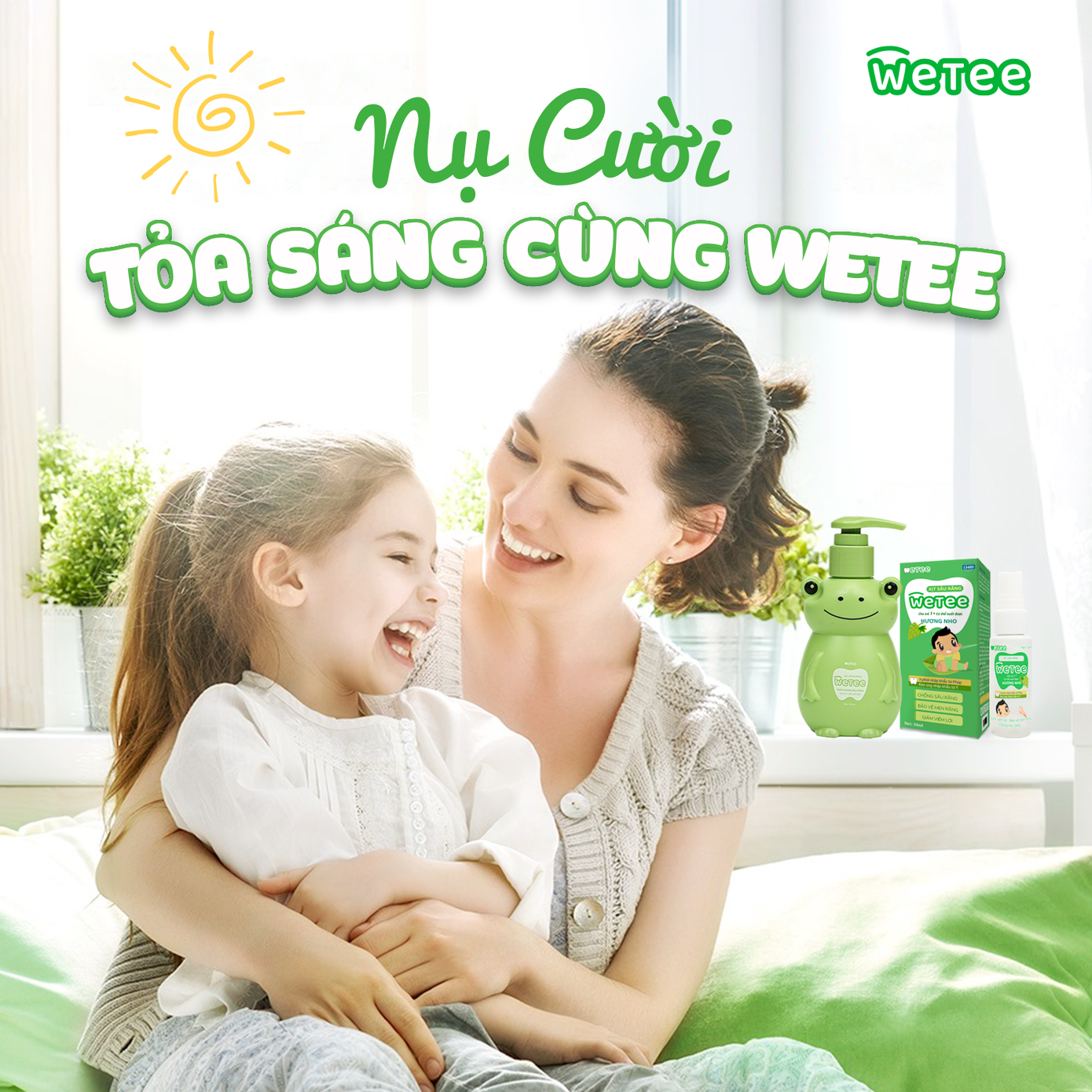 Wetee - nuôi dưỡng nụ cười trẻ thơ