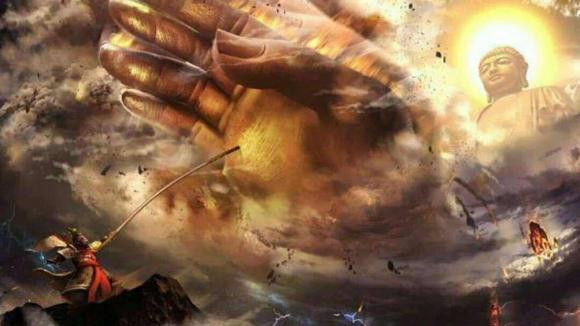 Bàn Tay Phật tổ Như lai trong bộ phim kinh điển Tây Du ký 1986