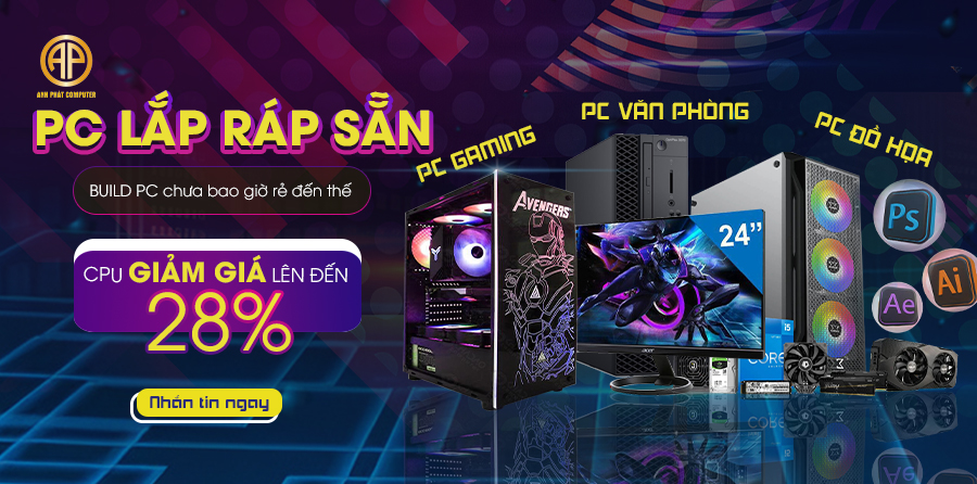 Chương trình khuyến mãi khi build PC
