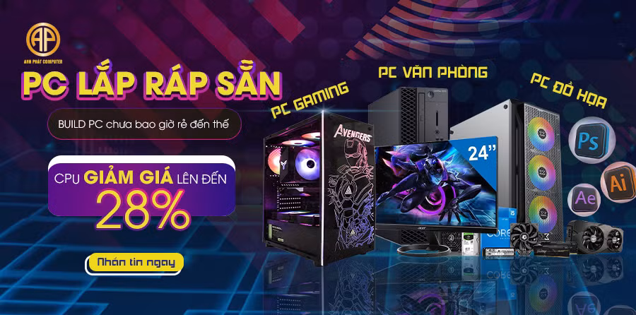 Chương trình khuyến mãi khi build PC