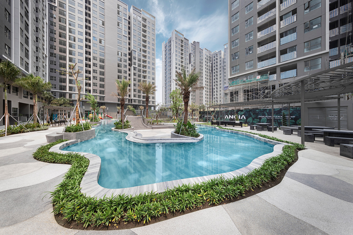 Một góc công viên nội khu 1,9 ha tại khu phức hợp Westgate Một góc công viên nội khu 1,9 ha tại khu phức hợp Westgate