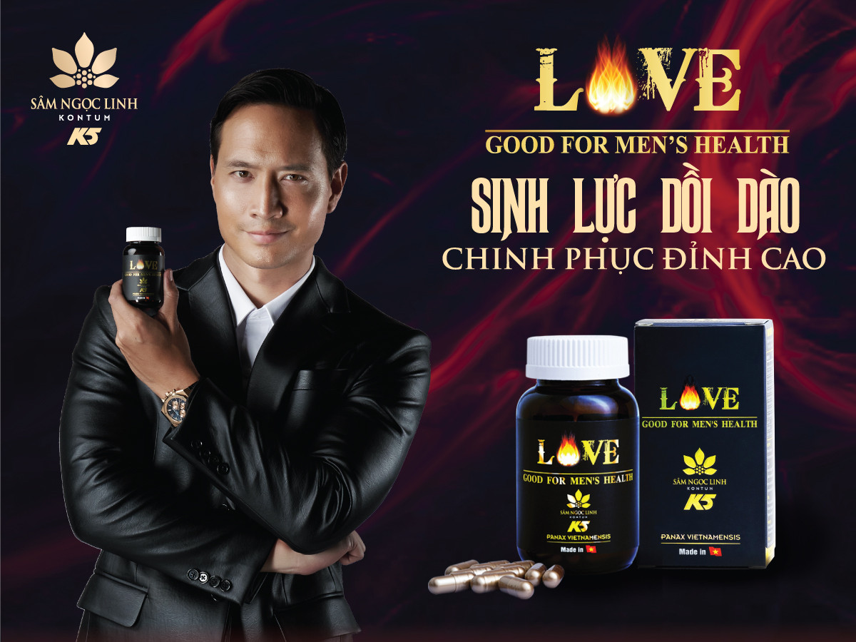 Love Good For Men’s Health là món quà sức khỏe ý nghĩa dành cho nam giới Việt.