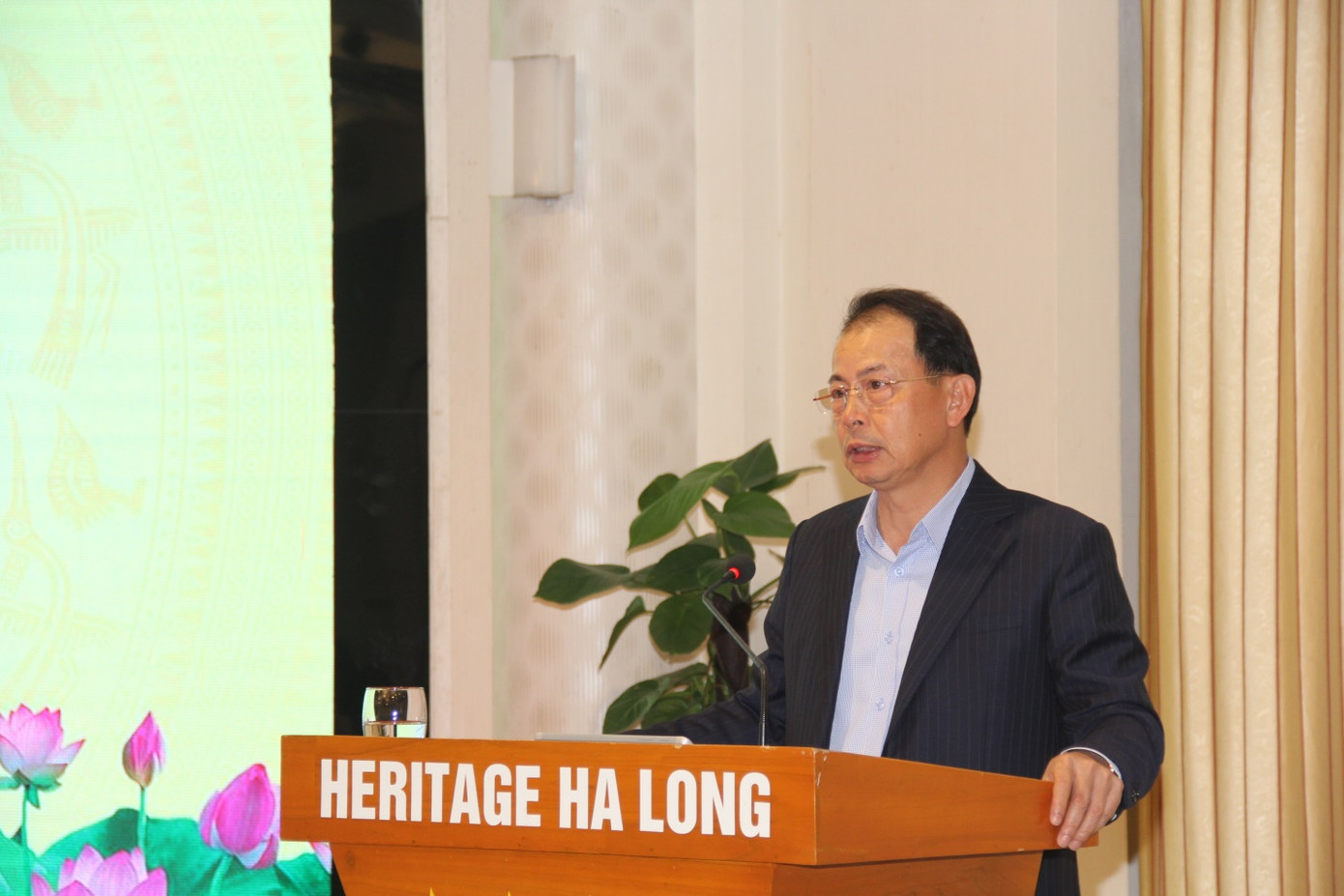 Ông Đặng Thanh Hải - Tổng Giám đốc TKV đề nghị, tập trung giải quyết các khó khăn vướng mắc, ổn định, phát triển sản xuất.