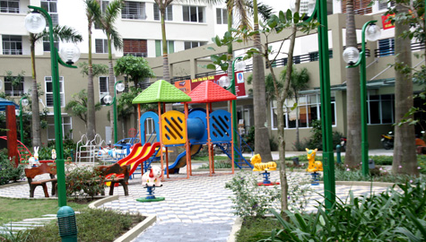 Mặc dù là nhà thu nhập thấp (TNT) nhưng Đặng Xá có đầy đủ các tiện ích hiện đại không kém gì chung cư thương mại