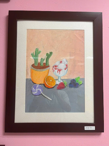 Tác phẩm của Katy (lớp 6) tại triển lãm