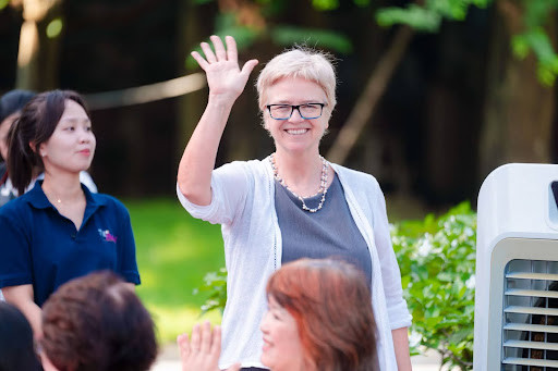 Cô Yvette Jeffrey, Hiệu trưởng khối Mầm non và Tiểu học của TH School, đã gắn bó với TH School từ những ngày đầu tiên.