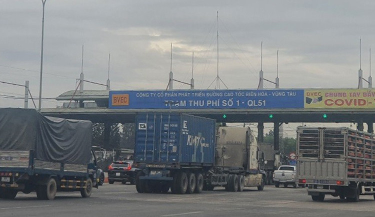 Dự án BOT quốc lộ 51 đã tạm dừng thu phí từ ngày 13/1.