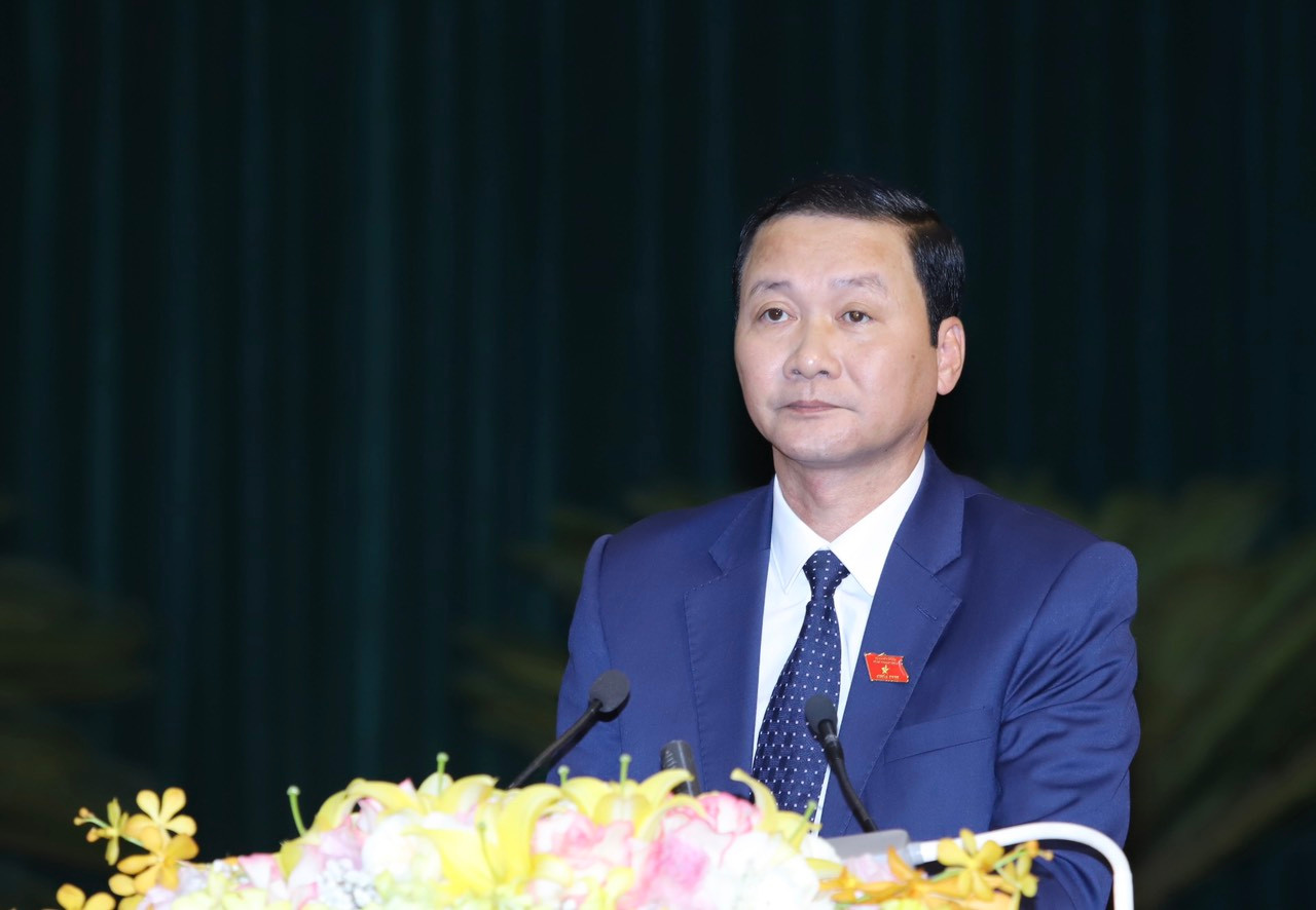 Ông Đỗ Minh Tuấn - Chủ tịch UBND tỉnh Thanh Hoá, tiếp thu, giải trình các ý kiến, kiến nghị của đại biểu, trong phiên bế mạc chiều 14/12/2023. Ông Đỗ Minh Tuấn - Chủ tịch UBND tỉnh Thanh Hoá, tiếp thu, giải trình các ý kiến, kiến nghị của đại biểu, trong phiên bế mạc chiều 14/12/2023.