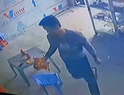 Đối tượng Lê Ngọc Hưng qua camera
