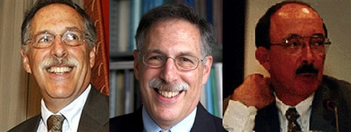 Chân dung ba nhà khoa học đoạt giải Nobel Kinh tế 2010.