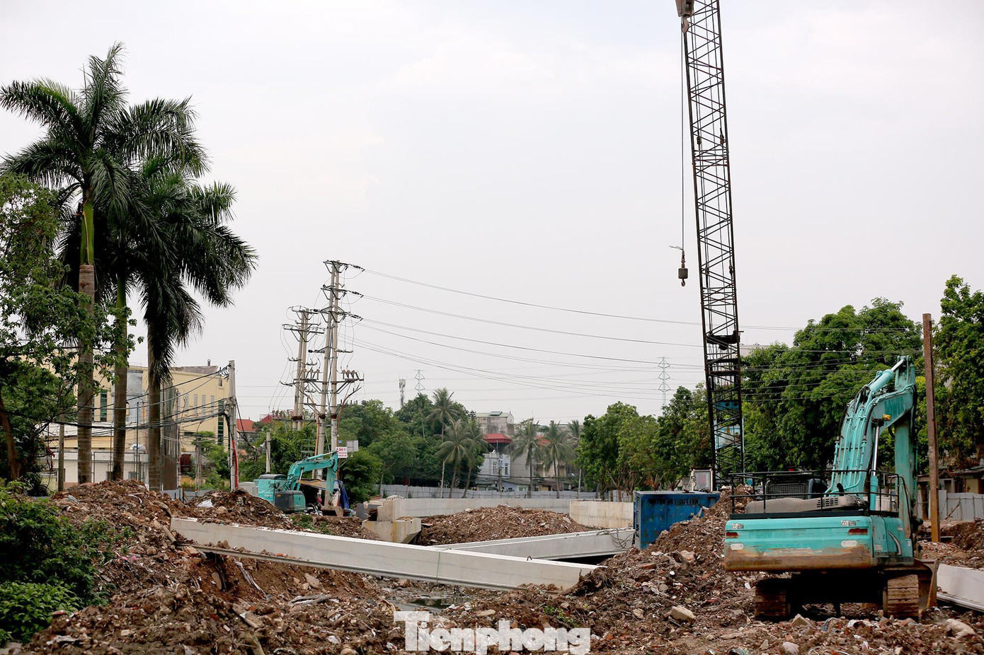 Đây là dự án được đánh giá lớn nhất thành phố về tiêu thoát nước cho khu vực sông Nhuệ và các quận, huyện phía tây thành phố Hà Nội.