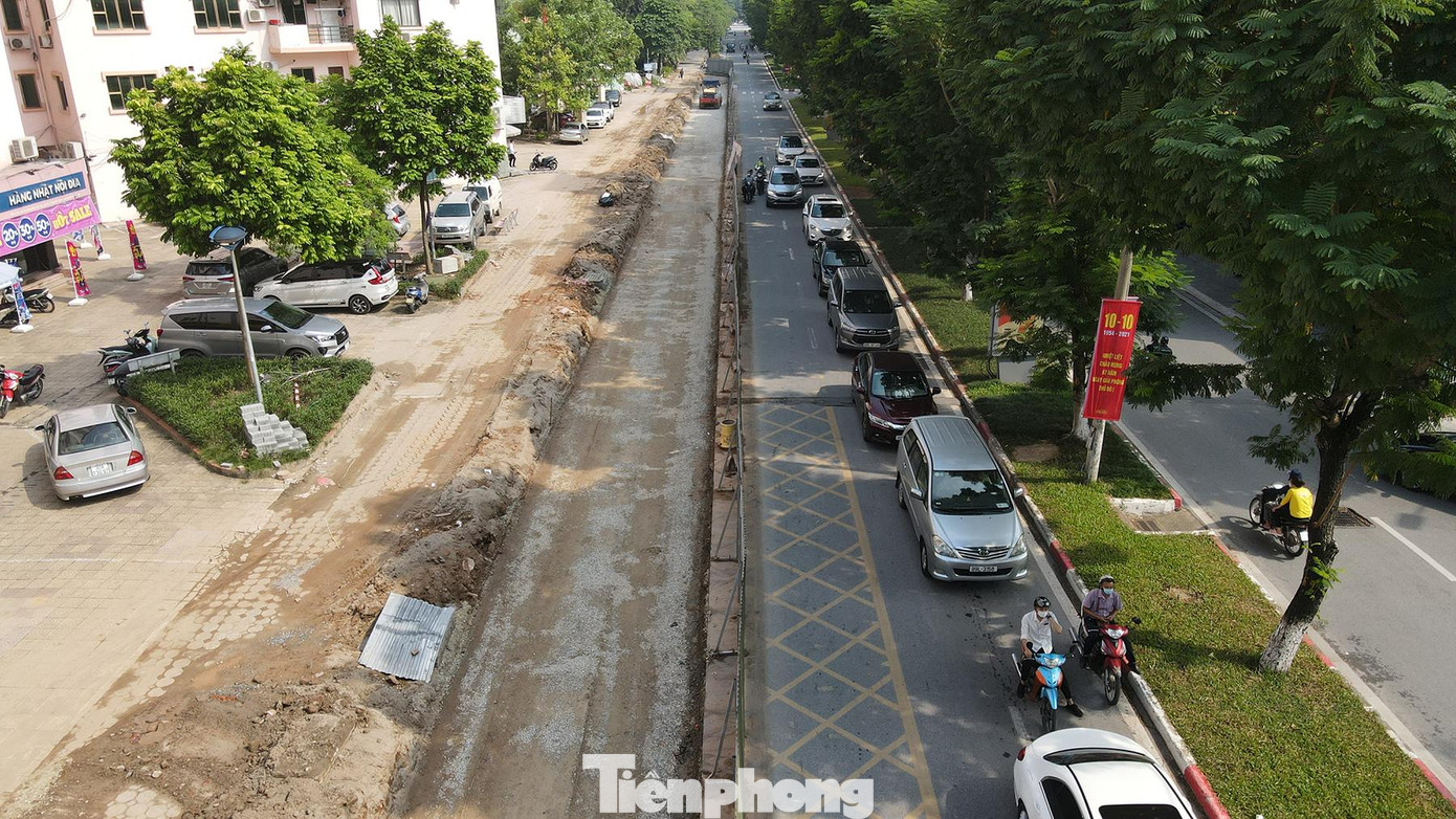 Sau khi hoàn thành, dự án mở rộng đường Trần Đăng Ninh sẽ góp phần giảm ùn tắc giao thông tại khu vực giao cắt đường Nguyễn Phong Sắc (Cầu Giấy).