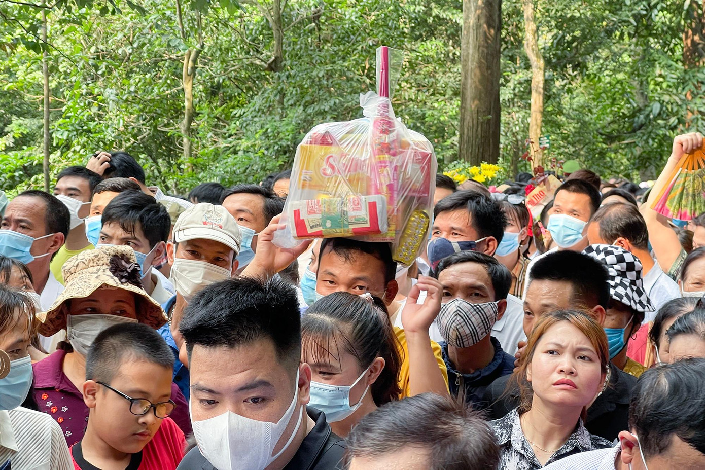 Dự kiến trong ngày lễ chính hôm nay, đền Hùng sẽ đón khoảng hơn 20.000 người tới dự lễ.