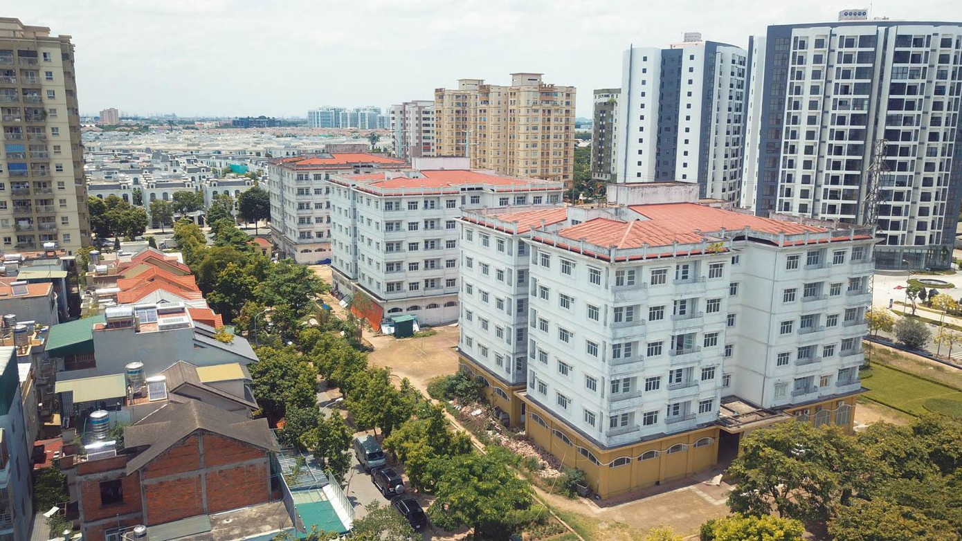 Dự án dùng để tái định cư tại chỗ khi thực hiện dự án giải phóng mặt bằng mở rộng tuyến phố Sài Đồng.