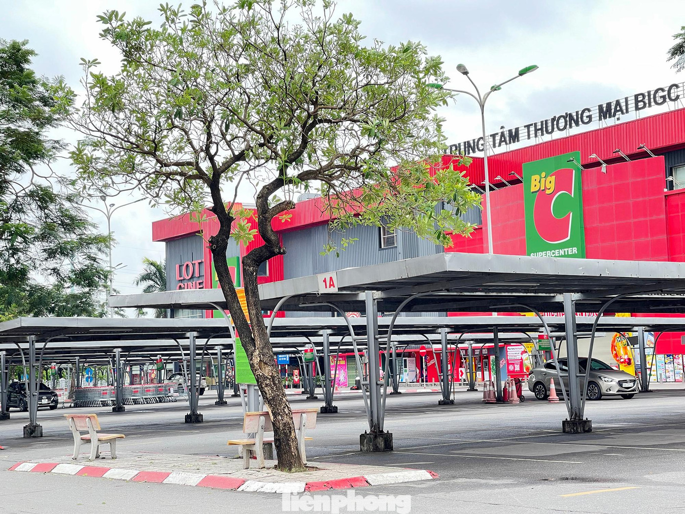 Phường Trung Hoà đã tổ chức lực lượng phối hợp với Big C để trích xuất camera, tìm hiểu, xác minh những người tiếp xúc gần, truy vết phục vụ công tác phòng, chống dịch.