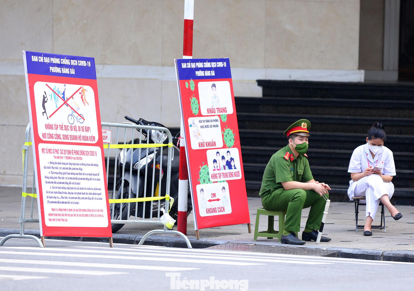 Người dân thủ đô sẽ thực hiện giãn cách theo Chỉ thị 16 trong 15 ngày để chống dịch COVID-19.