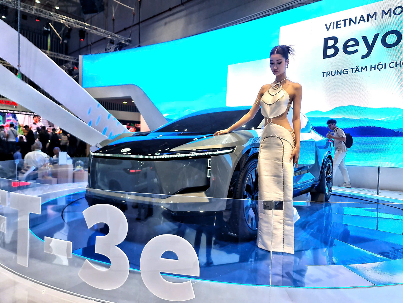 Toyota FT-3e, mẫu concept hiếm hoi tại VMS 2024. Ảnh: Tạ Mai