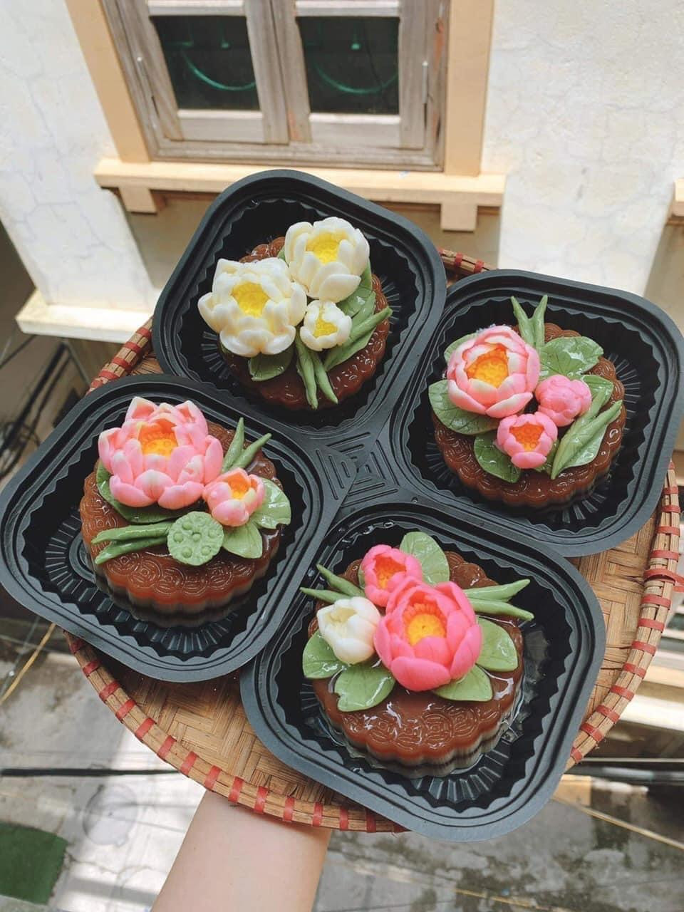 Bánh thạch rau câu flan dừa 3D giá 100.000 đồng/set 3 chiếc (Ảnh: T.Trang). Bánh thạch rau câu flan dừa 3D giá 100.000 đồng/set 3 chiếc (Ảnh: T.Trang).