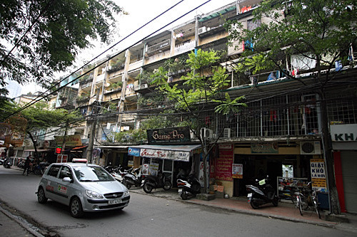 Khu tập thể Thành Công, Hà Nội là khu chung cư kiểu cũ được xây dựng từ những năm 1980 của thế kỉ trước