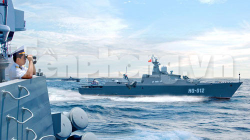 Thực hành tuần tra thềm lục địa