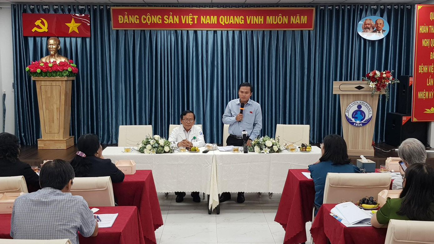 Ông Cao Thanh Bình đánh giá cao nỗ lực của Bệnh viện Nhi Đồng 1 trong việc thực hiện Đề án Y tế thông minh Ông Cao Thanh Bình đánh giá cao nỗ lực của Bệnh viện Nhi Đồng 1 trong việc thực hiện Đề án Y tế thông minh