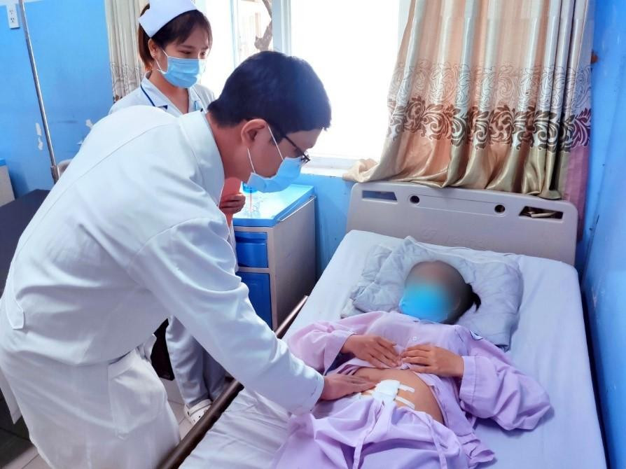 Sau phẫu thuật, sức khỏe bệnh nhân đã bình phục tốt Sau phẫu thuật, sức khỏe bệnh nhân đã bình phục tốt