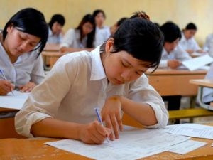 Thí sinh thi đại học. Thí sinh thi đại học