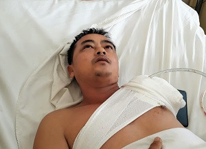 Lời kể tài xế xe lật kinh hoàng trên đèo Khánh Lê ảnh 1