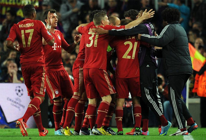 Bayern Munich vào chung kết với tổng tỉ số 7-0. Bayern Munich vào chung kết với tổng tỉ số 7-0