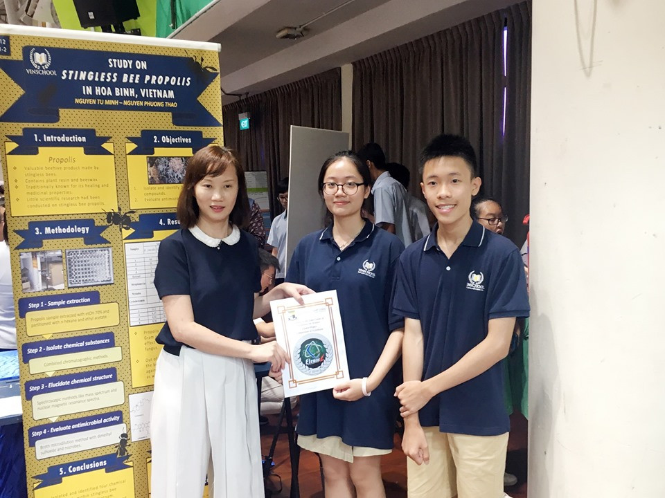 Học sinh Việt Nam 'thắng lớn' tại cuộc thi nghiên cứu khoa học quốc tế ảnh 3