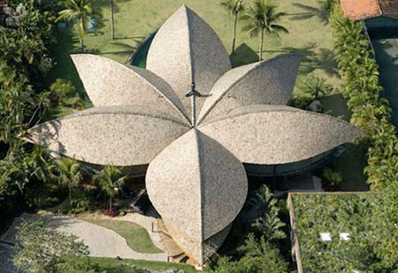 "Nhà lá" ở Brazil.